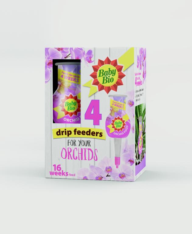 Baby Bio Orchid Drip Feeders Pack Of 4
