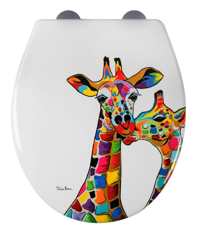 Croydex Francie & Josie Giraffe Toilet Seat