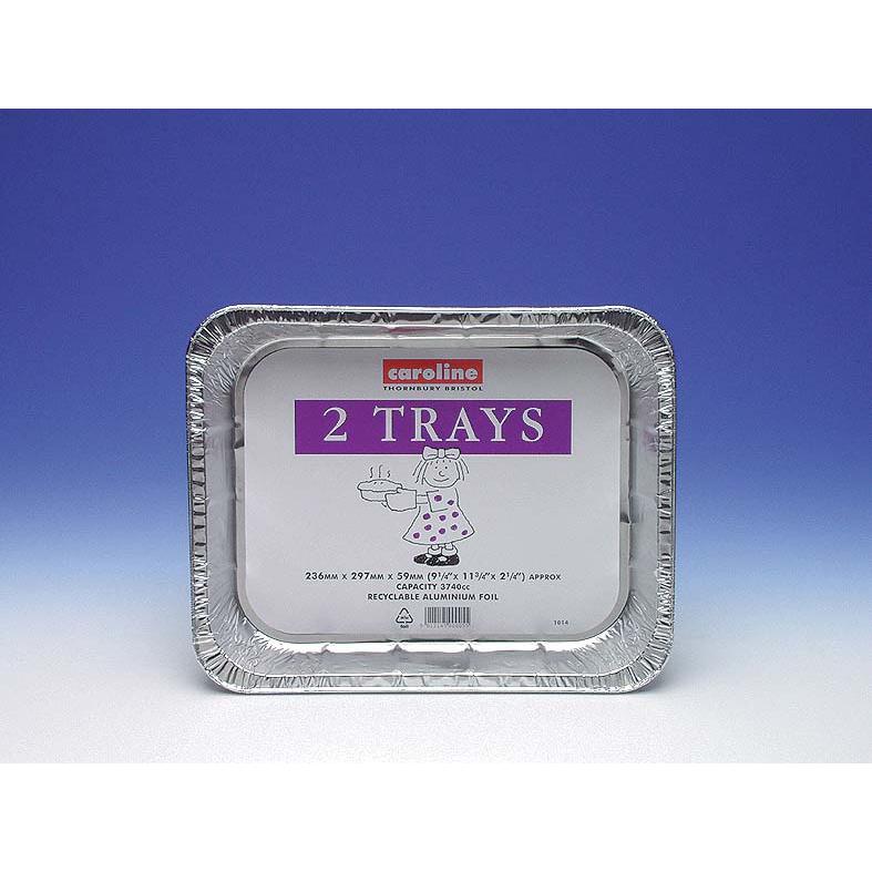 Caroline Foil Trays 2 Pack