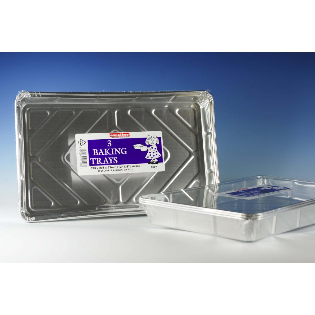 Caroline 3 Pack Foil Baking Trays