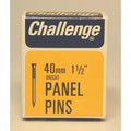 Challenge 40mm Panel Pins - Bright Steel (Box Pack)