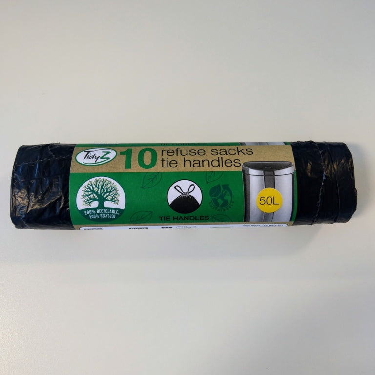 Extra Strong Black Bin Bag Refuse Sacks