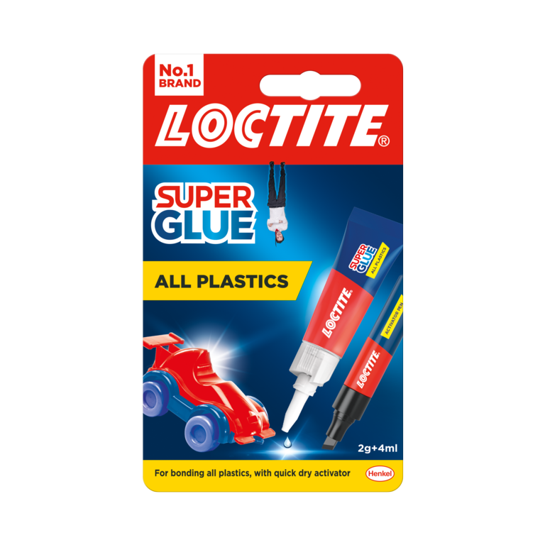 Loctite Super Glue For All Plastics 2g + 4ml