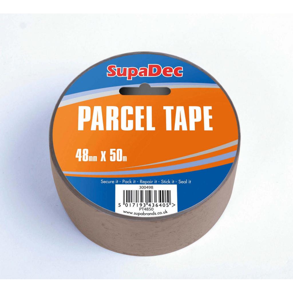 Supadec Brown Parcel Tape 48mm X 50m
