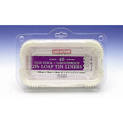 Caroline Loaf Tin Liners (24) 2lb