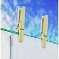 SupaHome Wooden Pine Clothes Peg Pack Of 36
