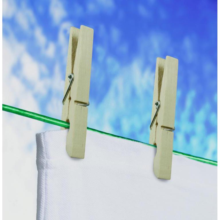 SupaHome Deluxe Wooden Clothes Peg Pk36