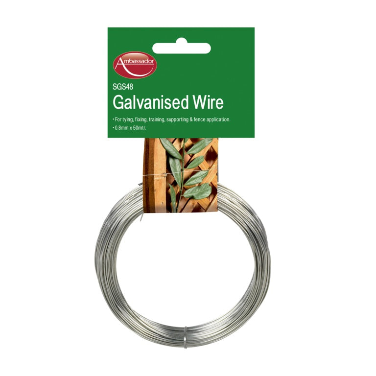 Ambassador Galvanised Gardening Wire