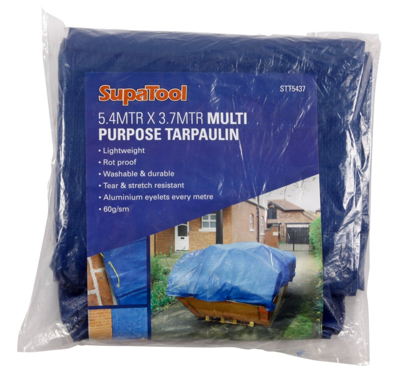 SupaDec Multi-Purpose Tarpaulin 5.4m X 3.7M