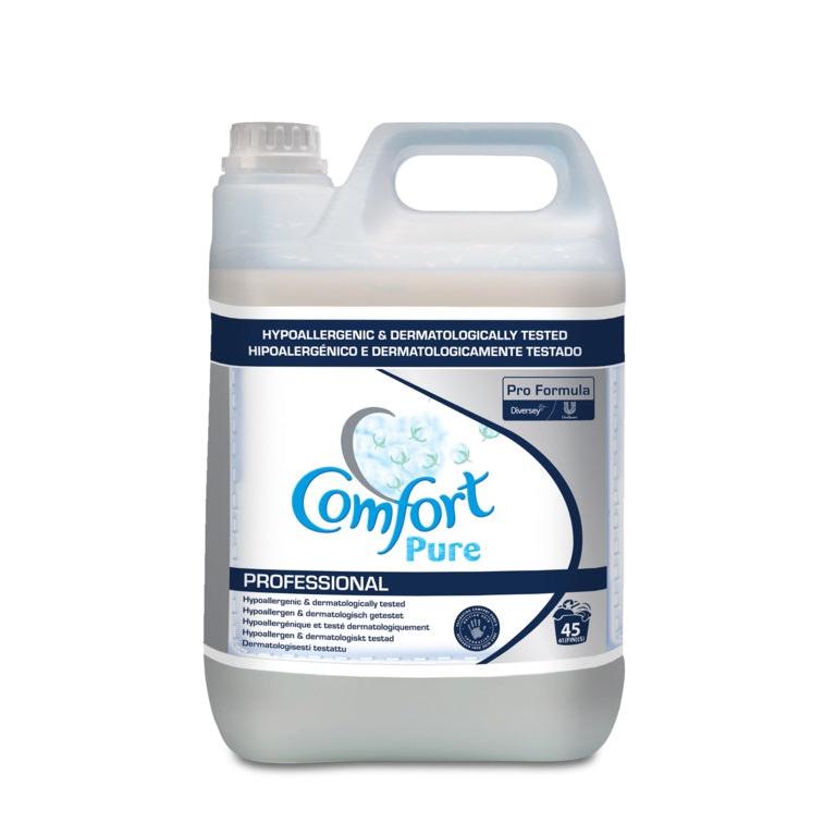 Comfort Pure Fabric Softener Large 5L Bottle