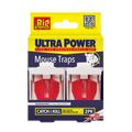 Big Cheese Ultra Power Mouse Traps 2pk