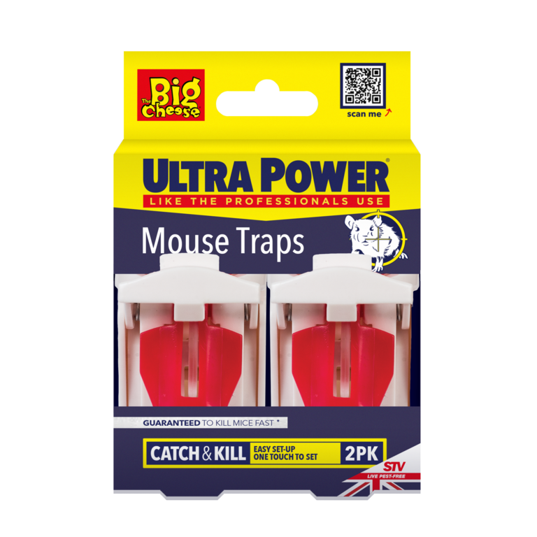 Big Cheese Ultra Power Mouse Traps 2pk