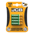 JCB Rechargeable AAA Batteries