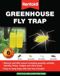 Rentokil Greenhouse Fly Trap 6pk