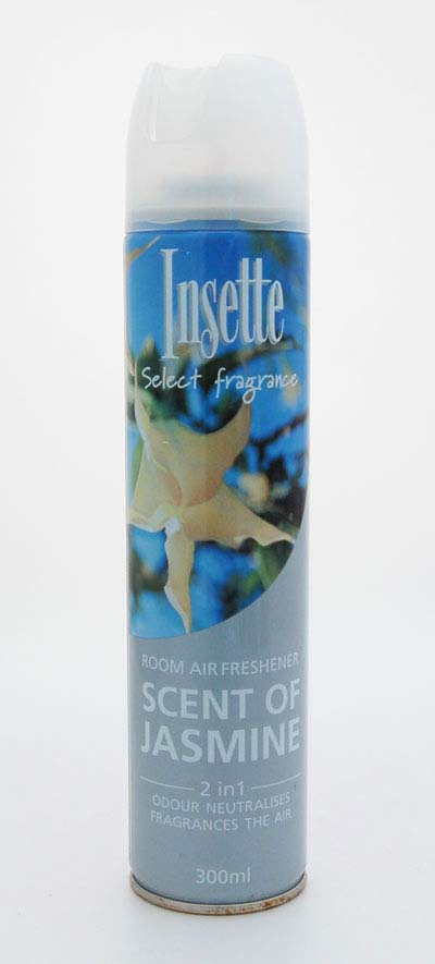 Insette Scent Of Jasmine 2 in 1 Air Freshener 300ml