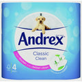 Andrex Classic  White Toilet Roll 4pk