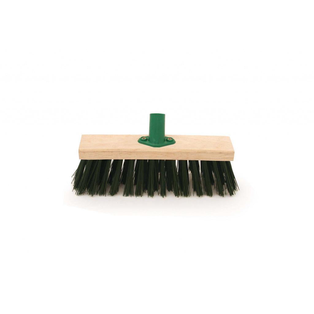 Bentley 11" Green PVC Brush Head With Bracket