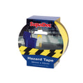 Yellow & Black Hazard Warning Tape 50mm X 33m