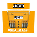 JCB AAA Super Alkaline Batteries 4 Plus 4