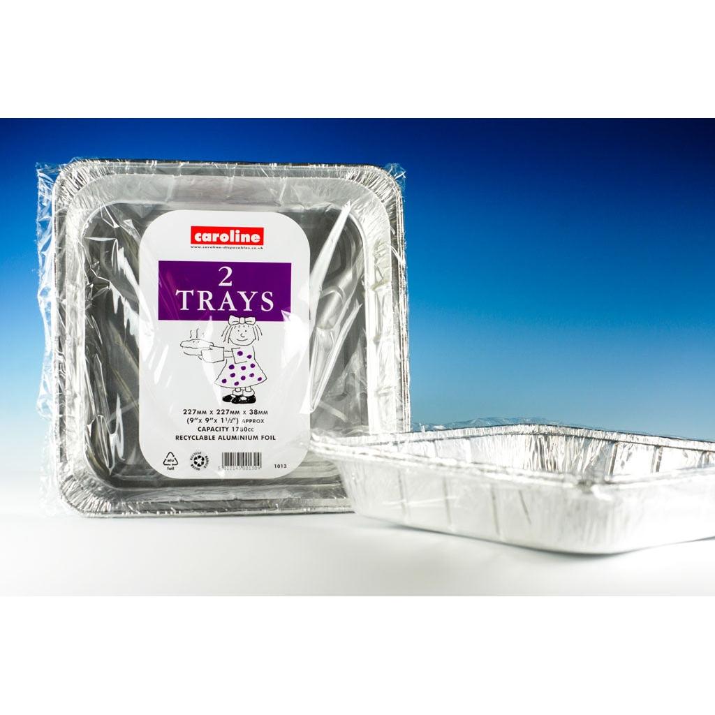 Caroline Foil Food Tray Pack 2