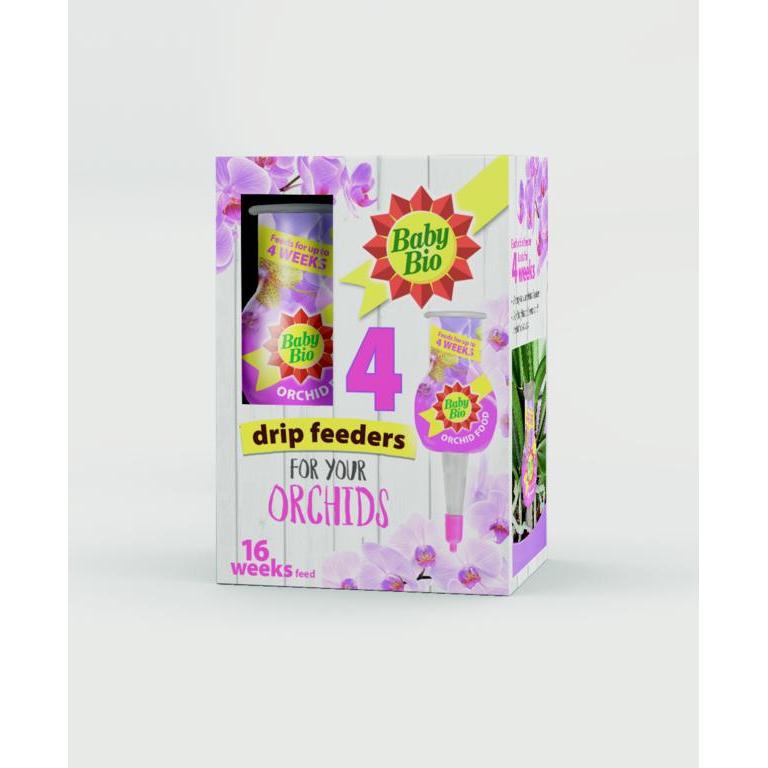 Baby Bio Orchid Drip Feeders Pack Of 4