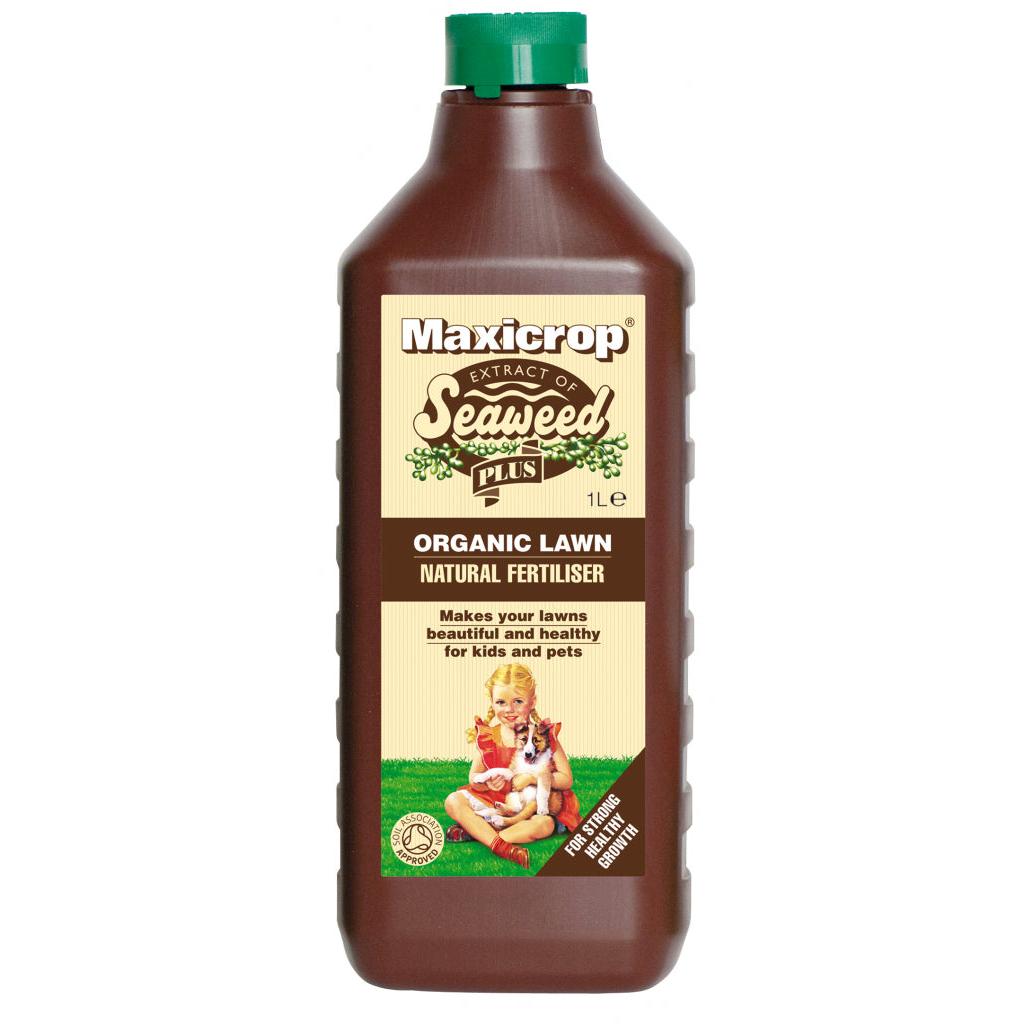 Maxicrop Seaweed Organic Lawn Feed 1L