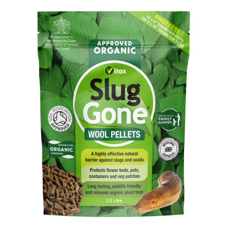 Vitax Organic Slug Gone Wool Pellets