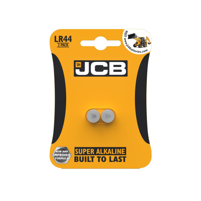 JCB LR44 Batteries Twin Pack