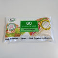 TidyZ Press & Seal Food & Freezer Bags 60 Bags