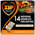 Zip Fast & Clean Wrapped Firelighters 14 Pack