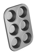 Chef Aid 6 Hole Non Stick Muffin Tray