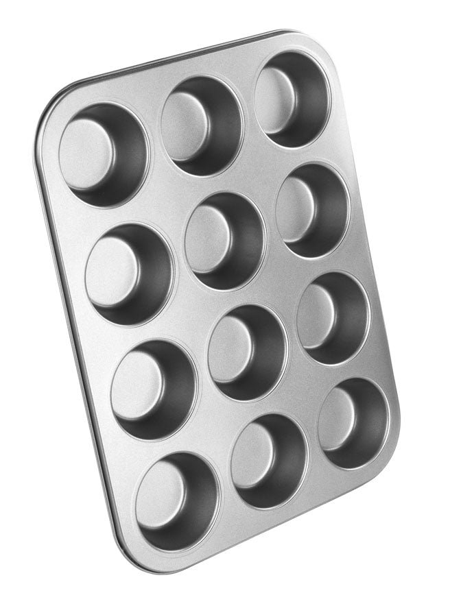 Chef Aid 12 Hole Non Stick Muffin Tray