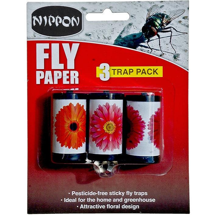 Nippon Fly Trap Papers 3 Pack
