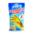 Duzzit Medium Household Gloves 2pk