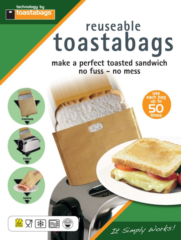 Reusable Toastabags For Toasted Sandwiches