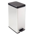 Curver Slim Line Stainless Steel Effect Deco Pedal Bin