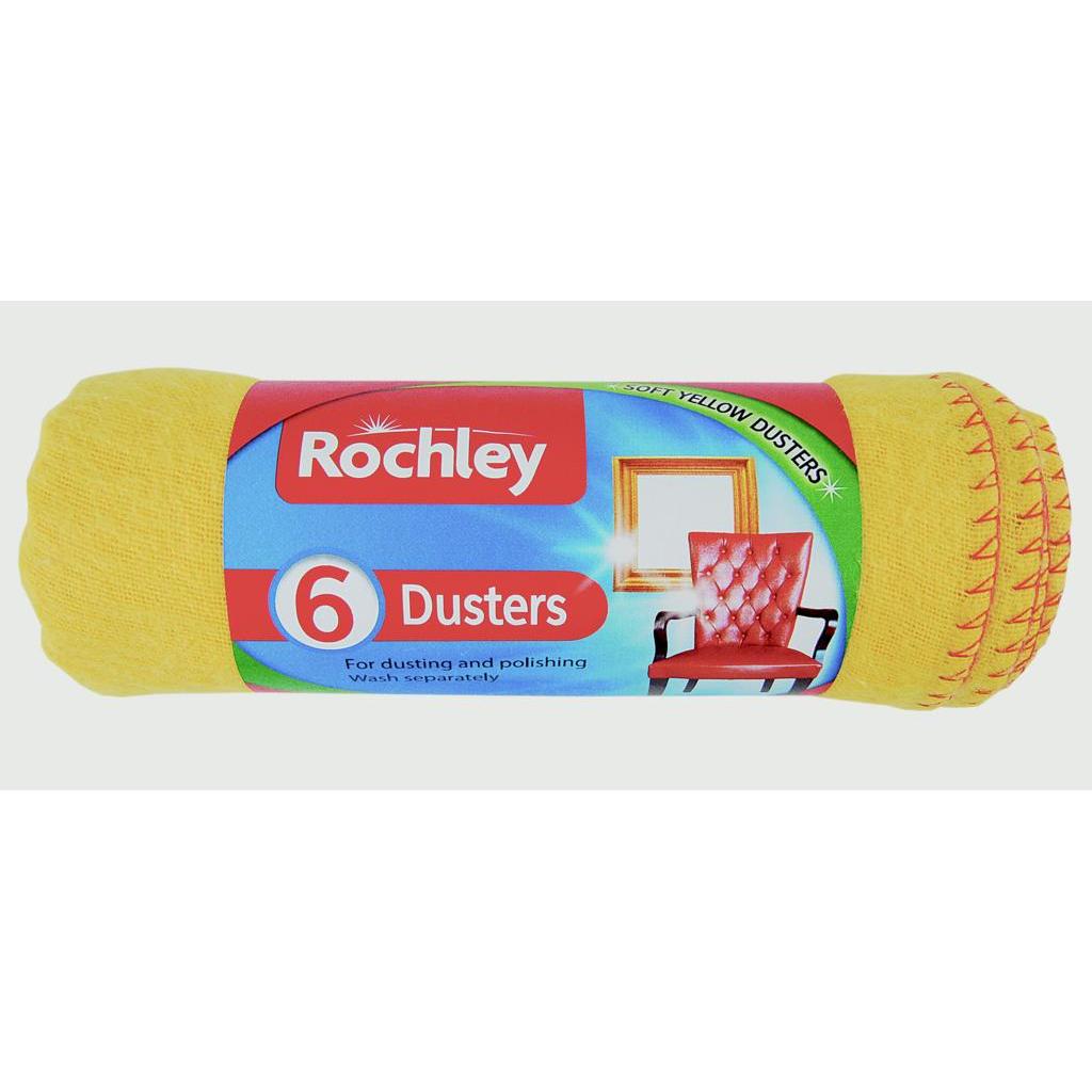 Rochely Standard Yellow Duster 6 Pack
