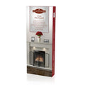 Folding Fire Guard Black