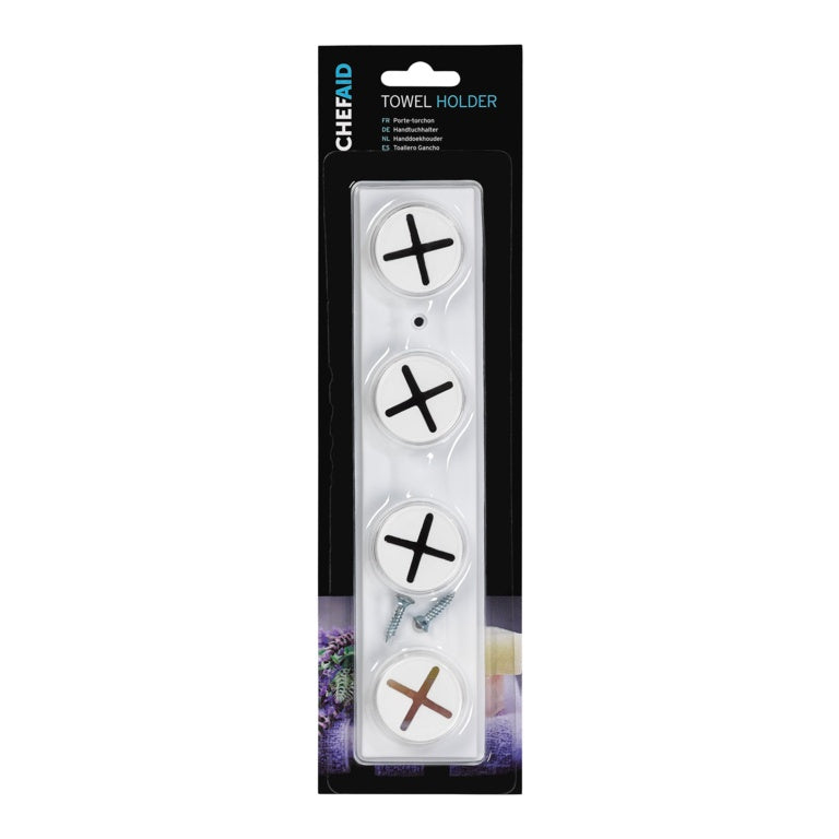 4 Hole Tea Towel Holder