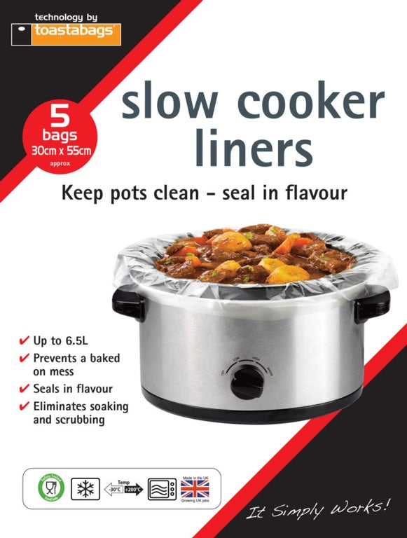 Slow Cooker Liner 5 Bags