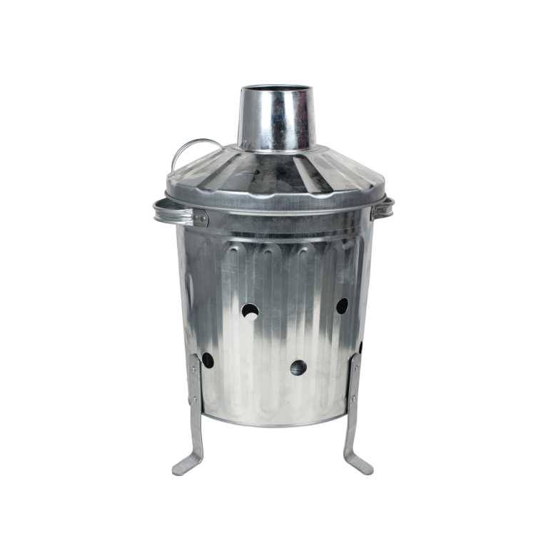 Galvanised Mini Garden Incinerator
