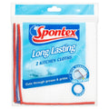 Spontex Long Last Kitchen Cloths 2pk