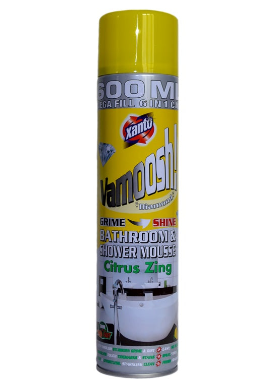 Xanto Vamoosh Bathroom & Shower Mousse 600ml