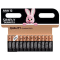 Duracell AA Simply Batteries 12 Pack