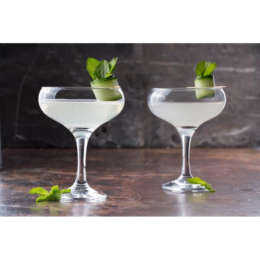 Ravenhead Stylish Cocktail Saucers Glasses Set Of 2