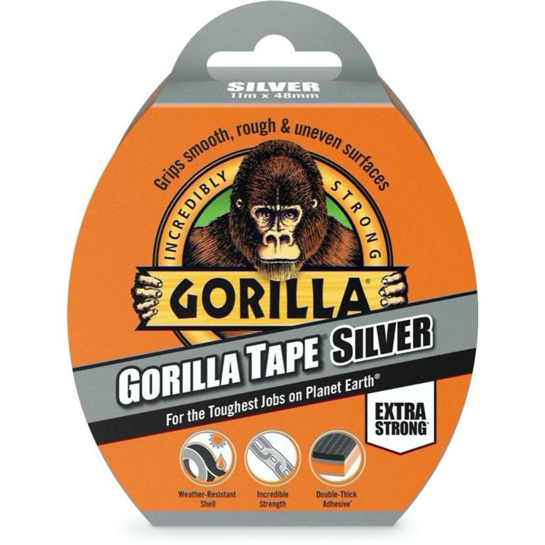 Gorilla Tape Silver 48mm X 11m