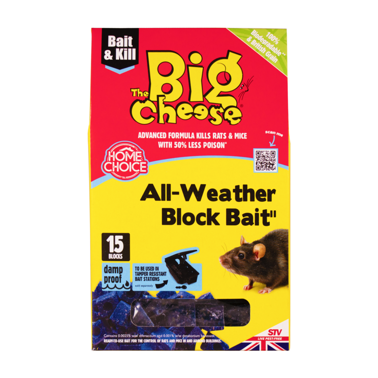 Big Cheese Rodent All Weather Block Bait