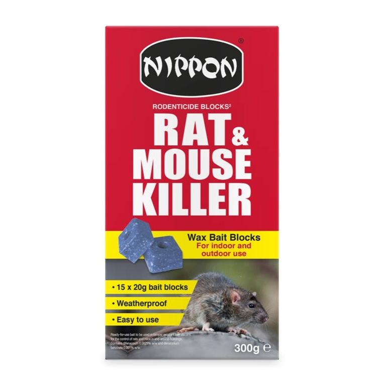 Nippon Rodenticide Wax Blocks