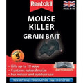 Rentokil 5 Sachets Of Mouse Killer Grain Bait