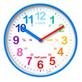 Wickford Kids Time Teach Clock 20cm